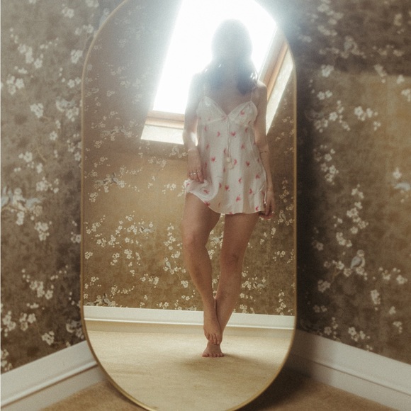 Vintage La SENZA 100% Silk Slip Dress - Picture 2 of 4